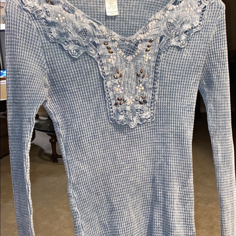 One of a kind!  Vintage. Beaded detail  BOHO!!